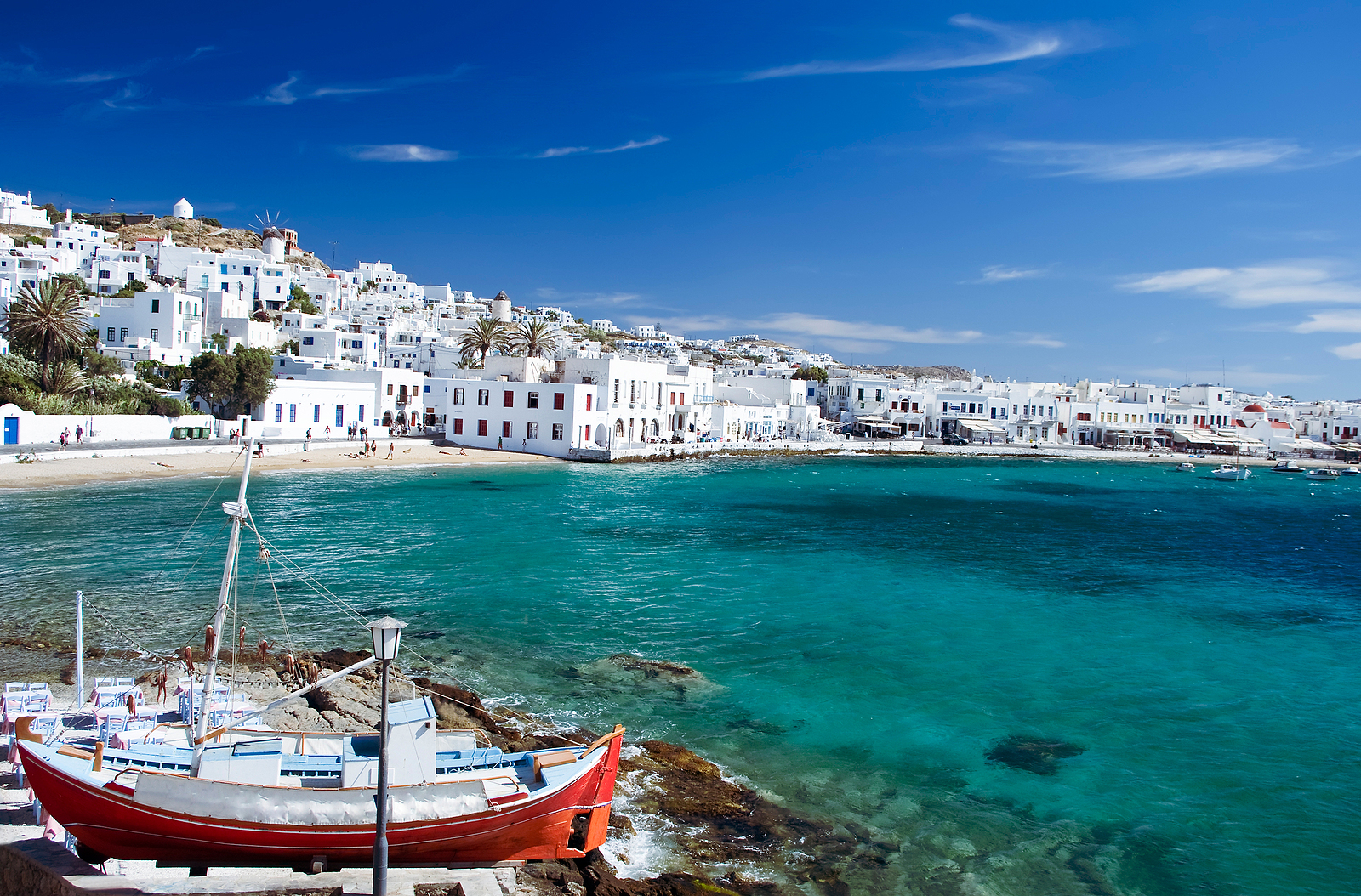 bigstock Harbour of Mykonos 7056625